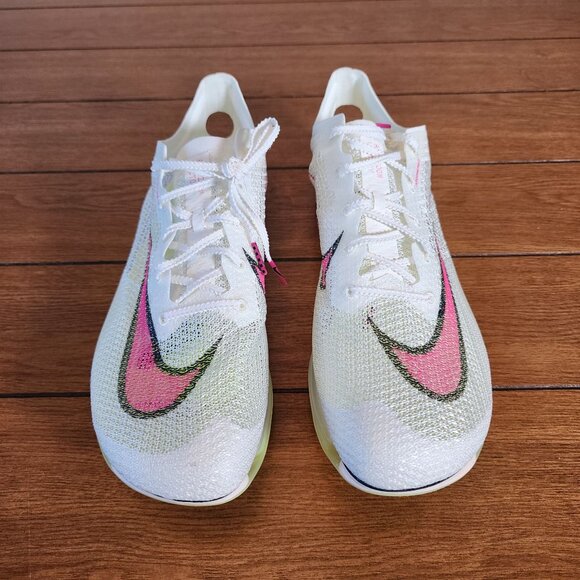 Nike Air Zoom Victory T&F Distance Spikes White/Pink CD4385-101 Size 13 New - Picture 4 of 7